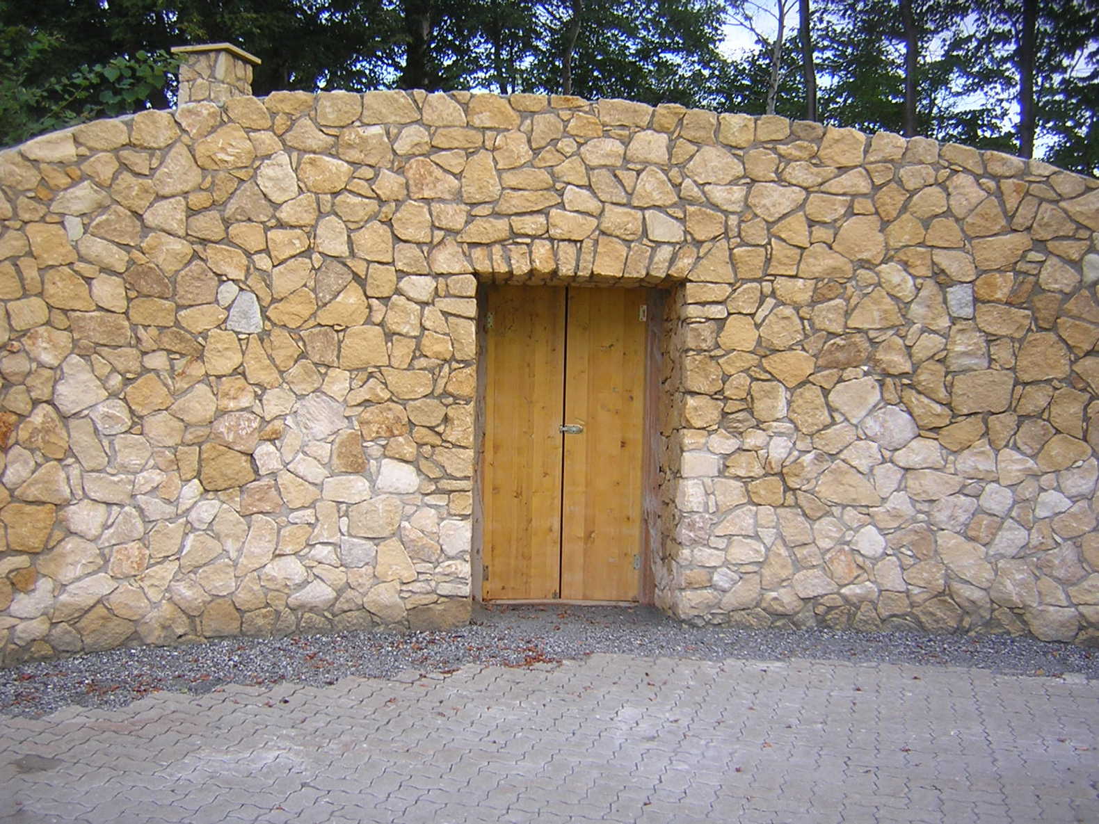 Sandsteinmauerwerk